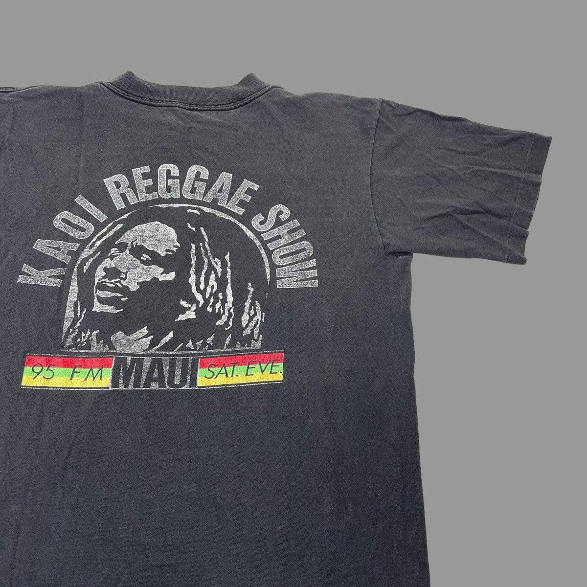 Band Tees × Vintage Vintage 90s single stitch bob marley t shirt Size US M / EU 48-50 / 2 - 2 Thumbnail
