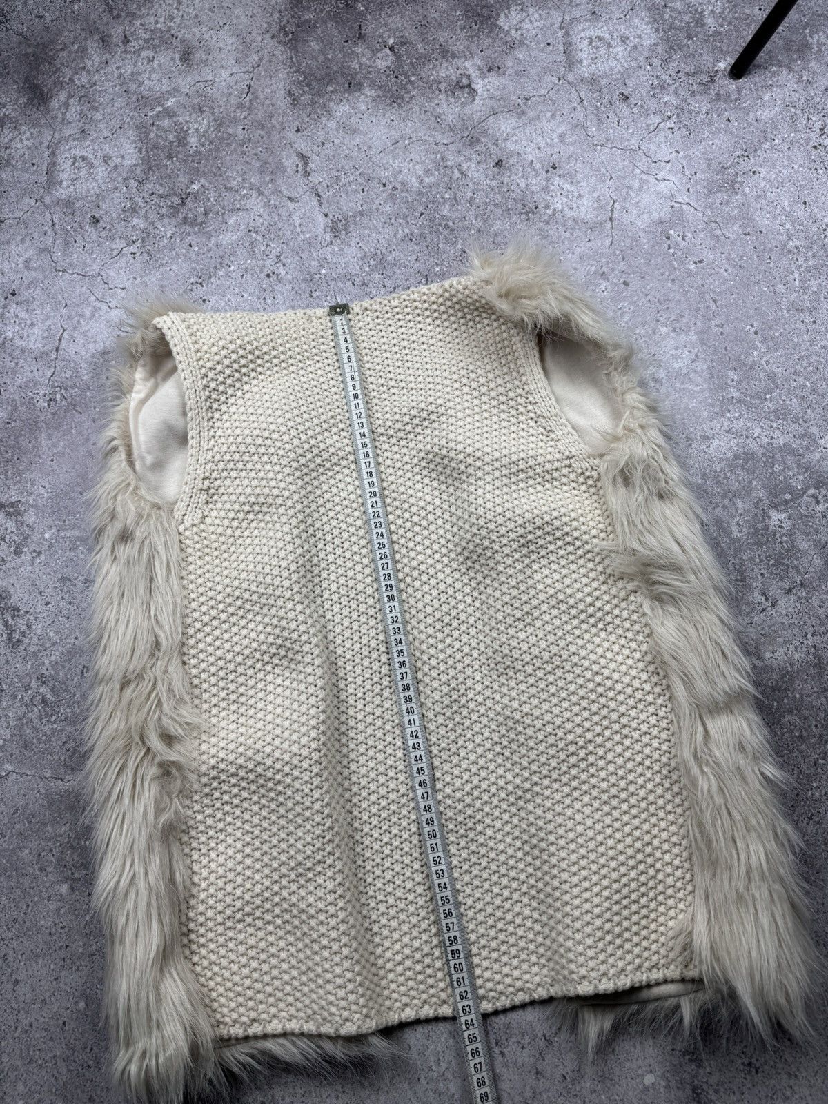 Japanese Brand Fur Y2K Knitted Vest LGB Hysteric Glamour Japanese Style Size US S / EU 44-46 / 1 - 9 Thumbnail