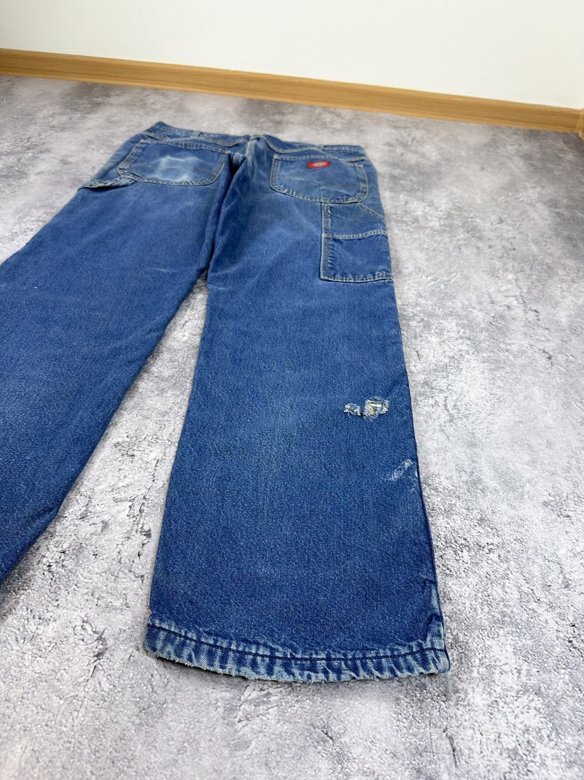 Dickies Vintage 90s Dickies Lined Carpenter USA Cargo Work Pants Size US 36 / EU 52 - 4 Thumbnail
