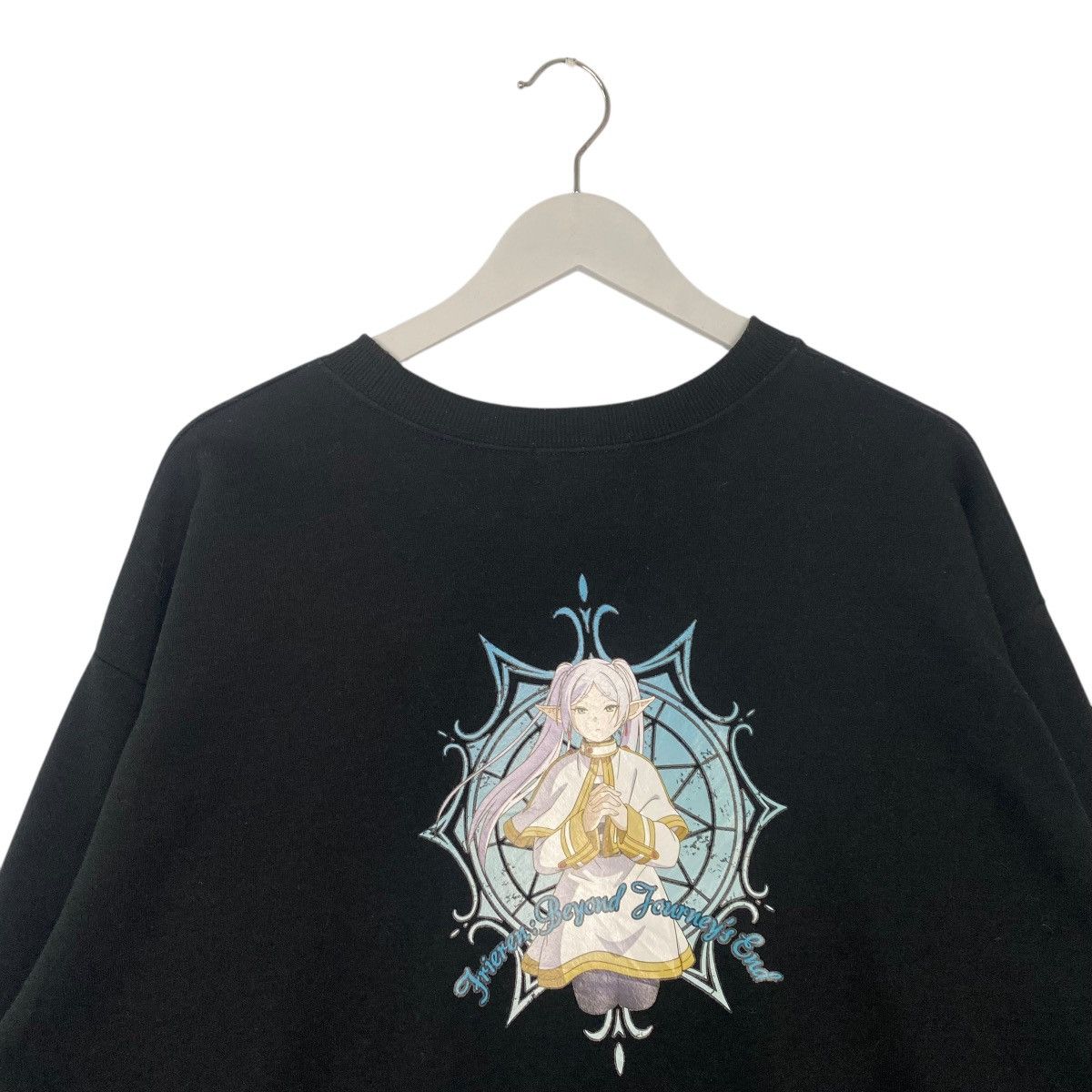 Vintage Vintage Friere Japan Sweatshirt Black Pullover Jumper Size L Size L / US 10 / IT 46 - 4 Thumbnail
