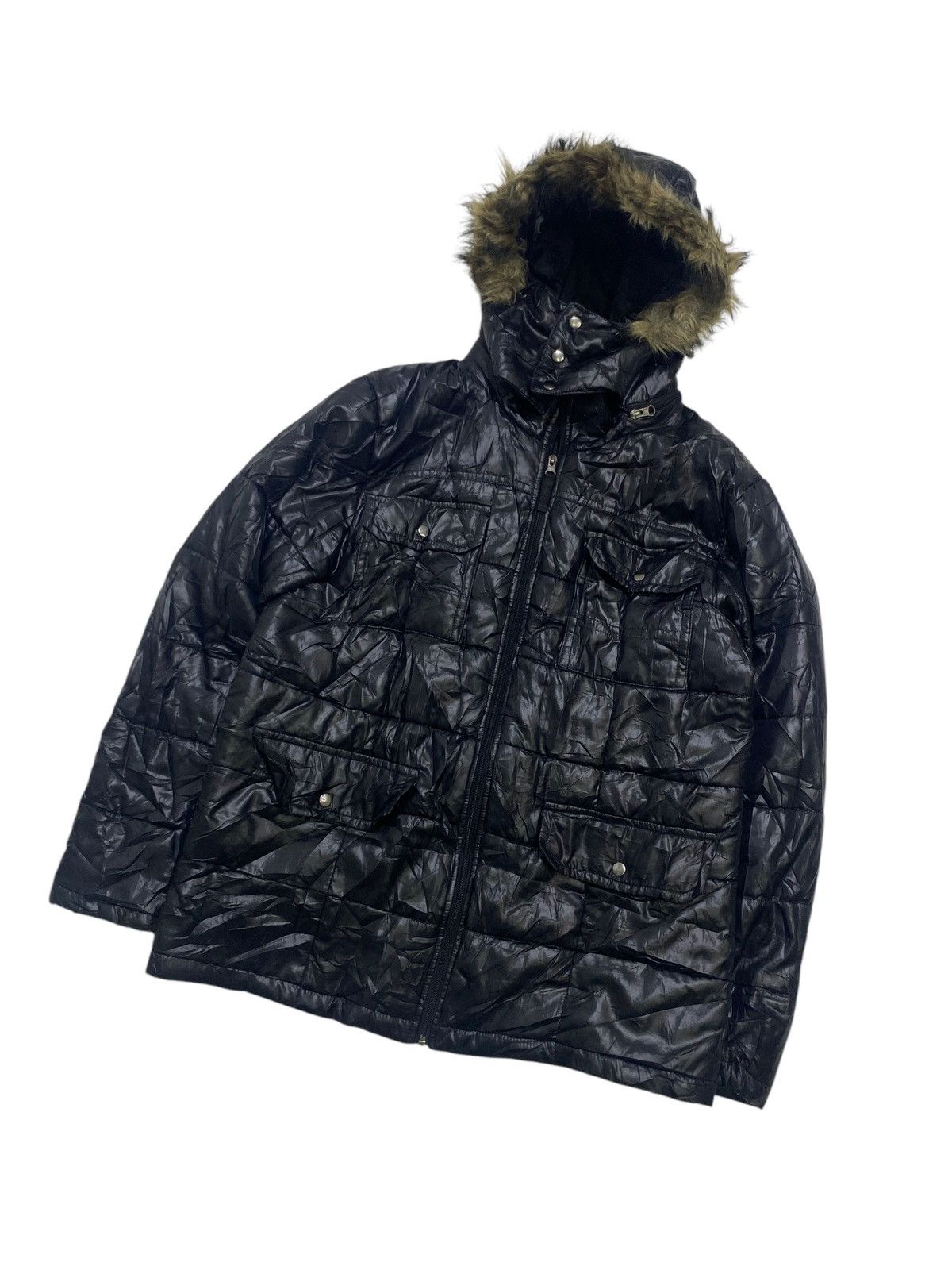 semanticdesign Semantic Design Faux Fux Hooded Jacket Size US L / EU 52-54 / 3 - 2 Thumbnail