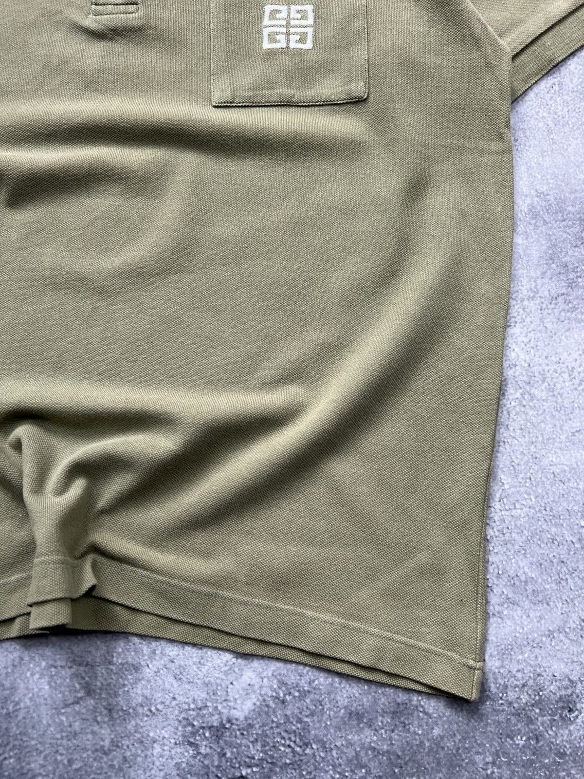 Givenchy Givenchy Mens Basic Polo Shirt Green Classic Size US S / EU 44-46 / 1 - 2 Thumbnail