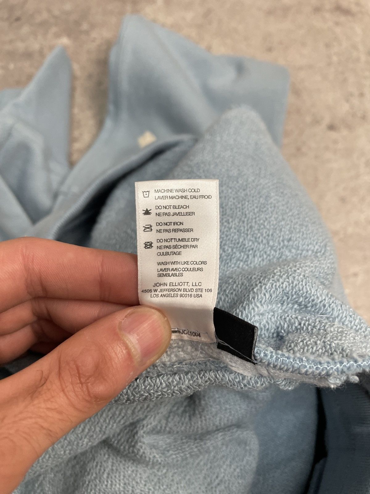 John Elliott John Elliott Escobar Sweatpants — Glacier Blue Size US 30 / EU 46 - 15 Thumbnail