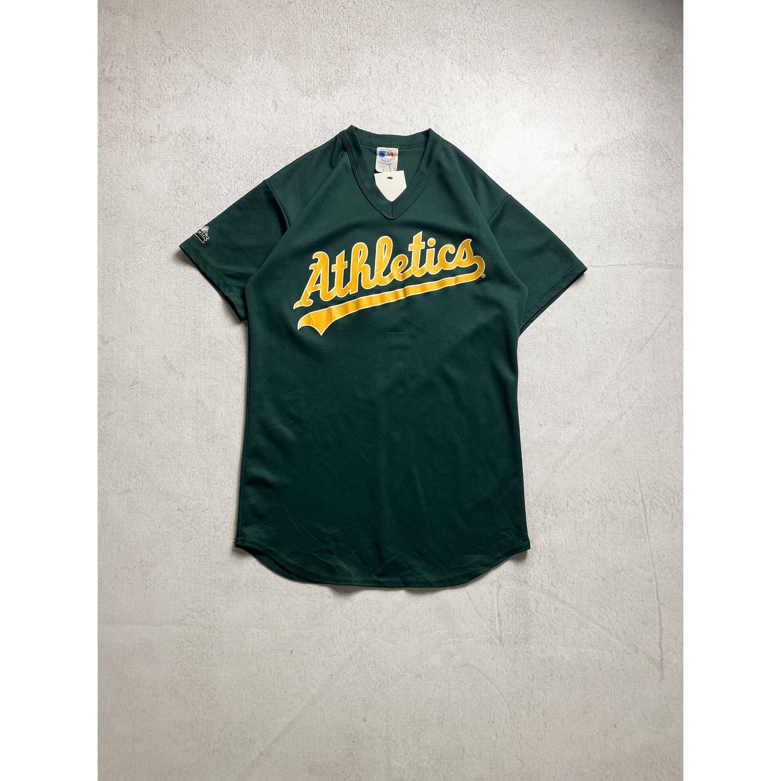MLB Vintage 90s MLB Green Jersey Shirt - Men's Medium Size US M / EU 48-50 / 2 - 1 Thumbnail
