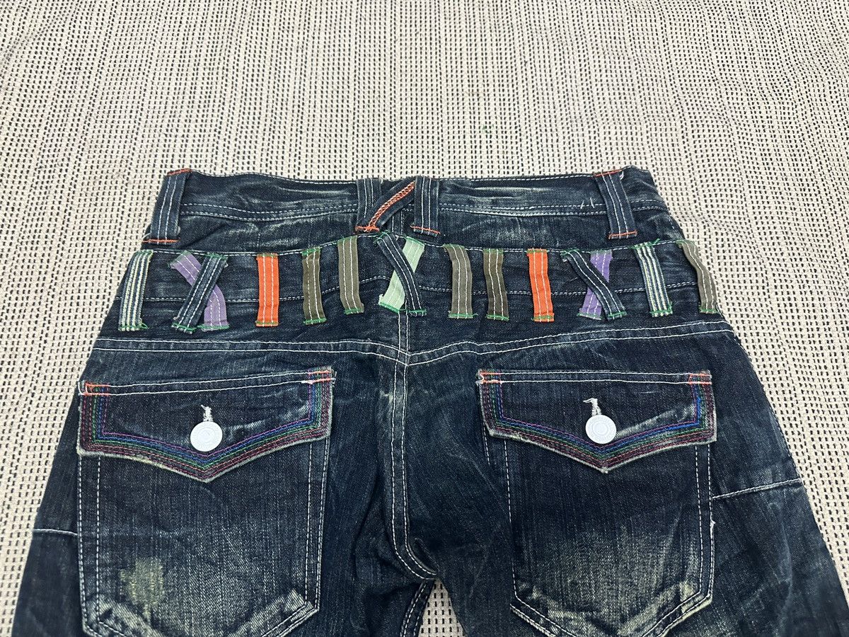 If Six Was Nine 🔥🔥🔥Dominate Handcrated Jeans Double Waist Pants Size US 32 / EU 48 - 12 Thumbnail