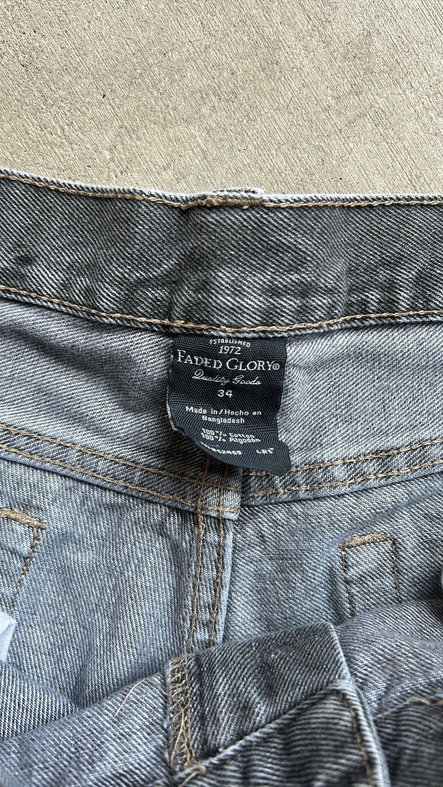 Faded Glory Faded glory Jorts Size US 34 / EU 50 - 3 Thumbnail