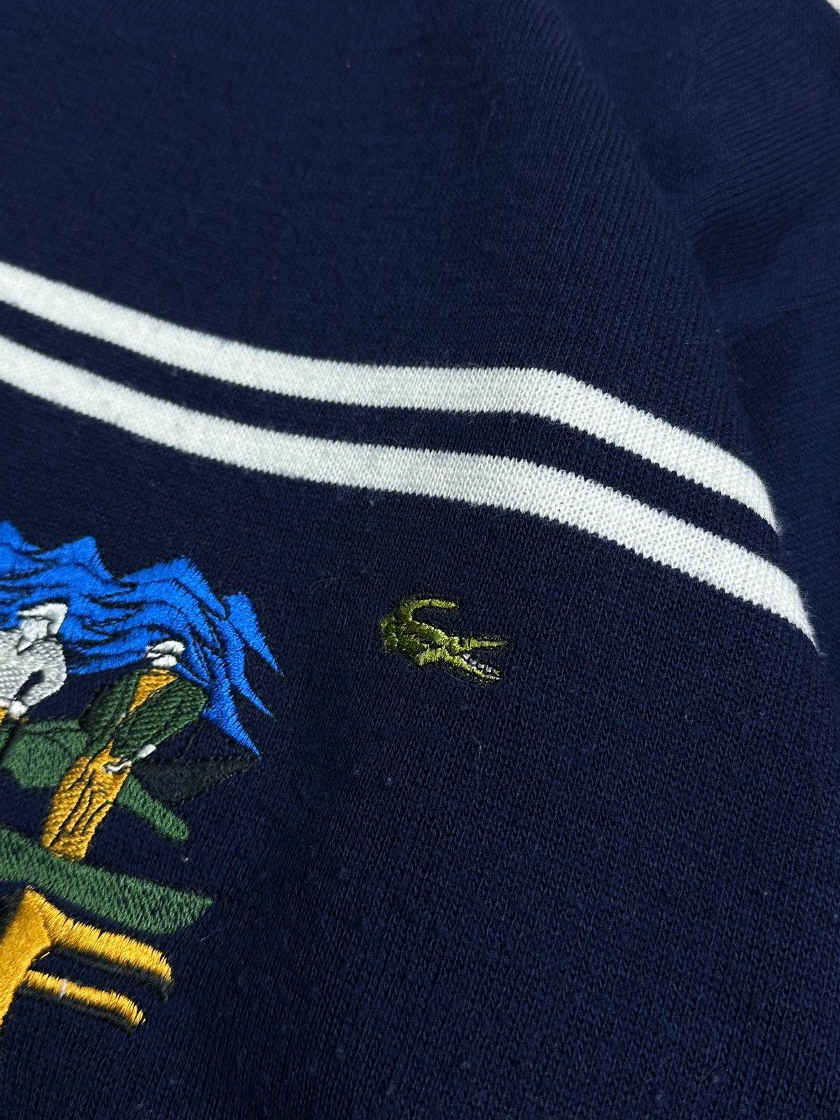 Lacoste Vintage Lacoste Golf Big Logo Embroidery Knit Sweater Rare Size US L / EU 52-54 / 3 - 4 Thumbnail