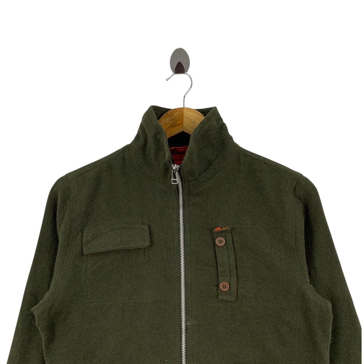 Calvin Klein CALVIN KLEIN Casualwear Designer Army Design Wool Jacket Size M / US 6-8 / IT 42-44 - 4 Thumbnail