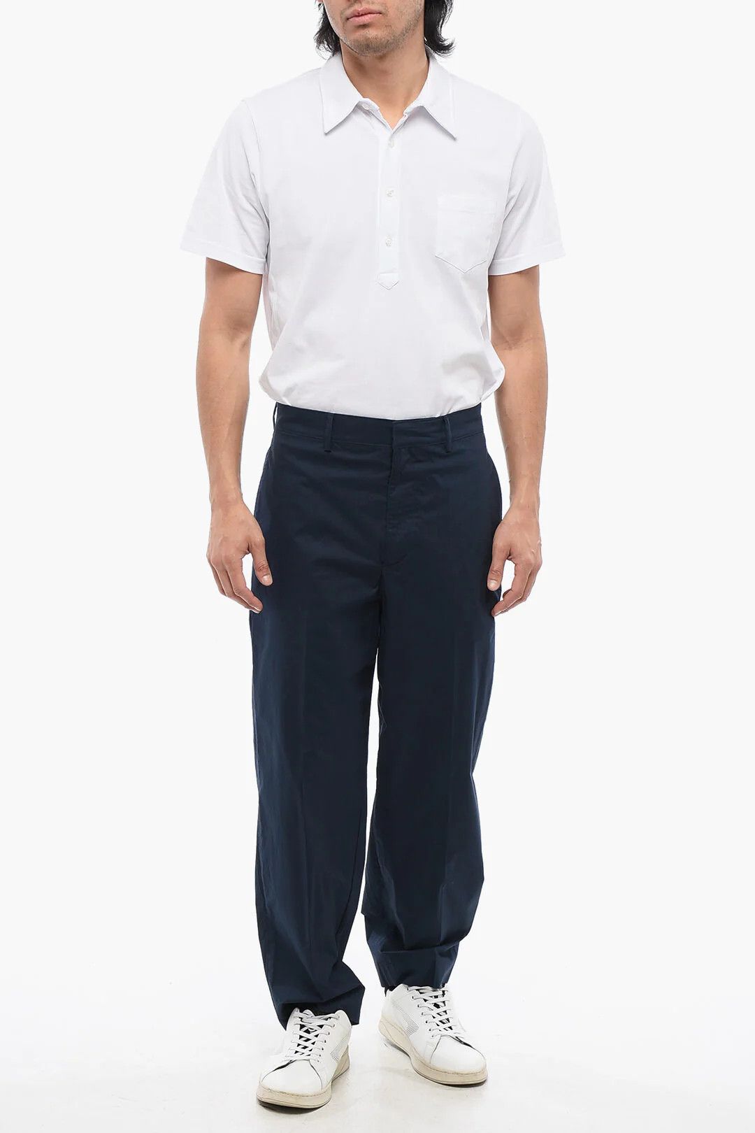 DEPARTMENT5 og1mm0326 Stretch Cotton Pant in Blue Size US 31 - 4 Thumbnail