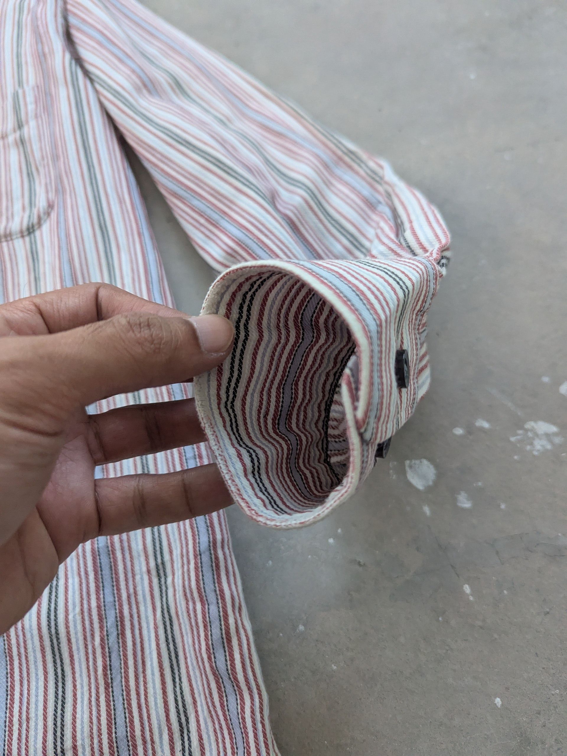 Japanese Brand × Vintage Vintage Graceful Days Shirt Button Up Striped Size US M / EU 48-50 / 2 - 4 Thumbnail