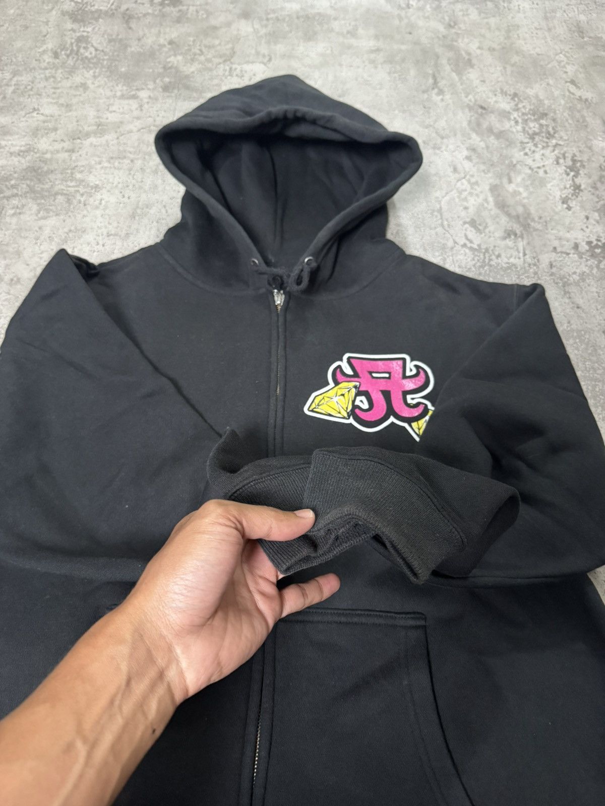 Japanese Brand AYUMI HAMASAKI COUNTDOWN LIVE 2013-2014 CONCERT HOODIE Size US L / EU 52-54 / 3 - 5 Thumbnail
