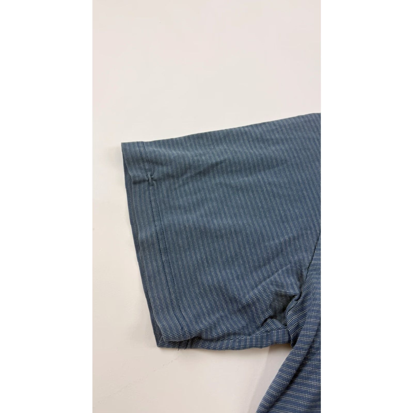 Vintage VINTAGE Turnbury Polo Shirt Mens L Blue Mercerized Pima Cotton Striped Knit Golf Size US L / EU 52-54 / 3 - 2 Thumbnail