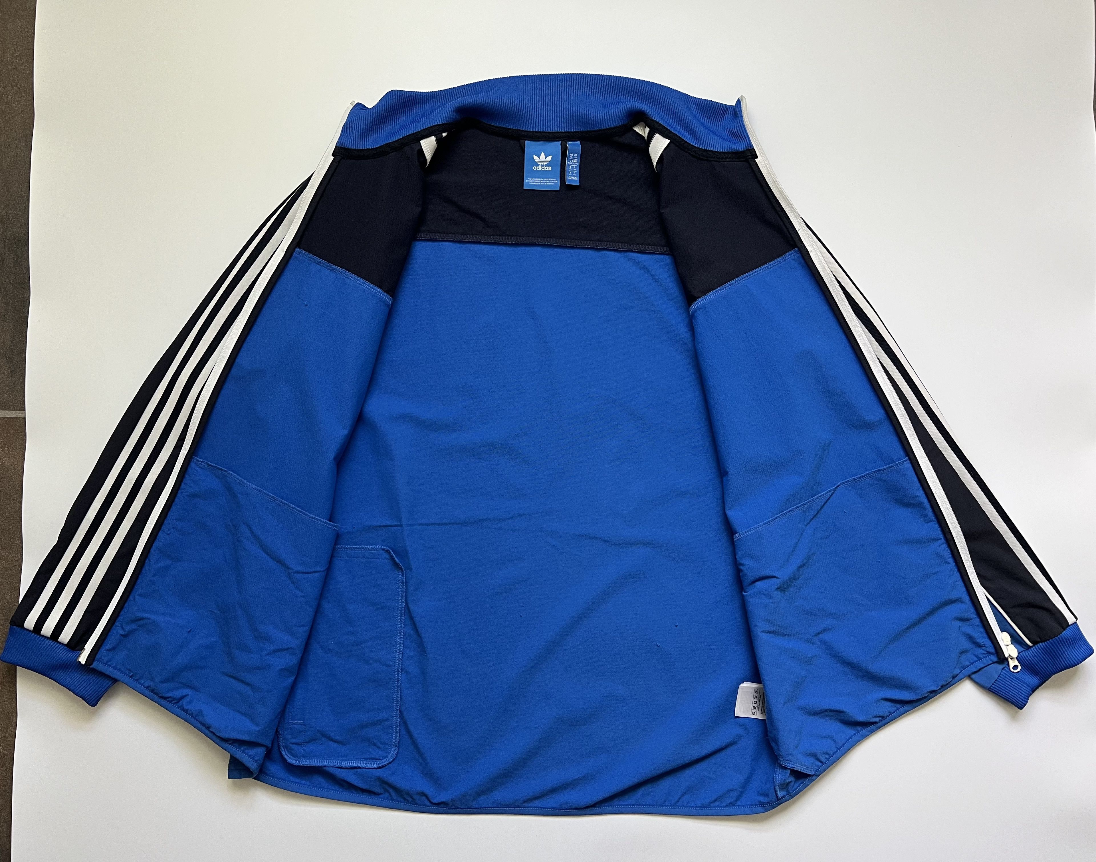 Adidas Adidas Originals Track Jacket Blue XL 3-Stripe Full Zip Size US XL / EU 56 / 4 - 11 Thumbnail
