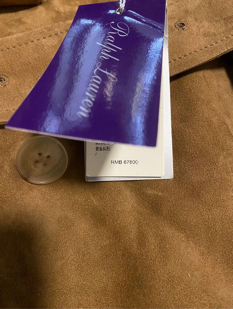RRL Ralph Lauren RRL Ralph Lauren Purple label men's leather windbreaker Size US M / EU 48-50 / 2 - 9 Thumbnail