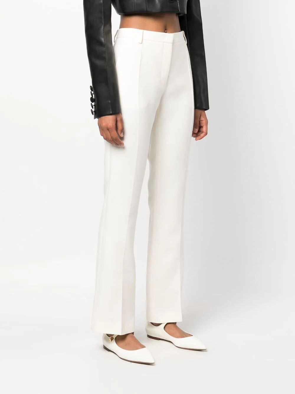 Valentino o1s22i1n0924 Toile Iconographe Crepe Couture Pants Size 27" / US 4 / IT 40 - 3 Thumbnail