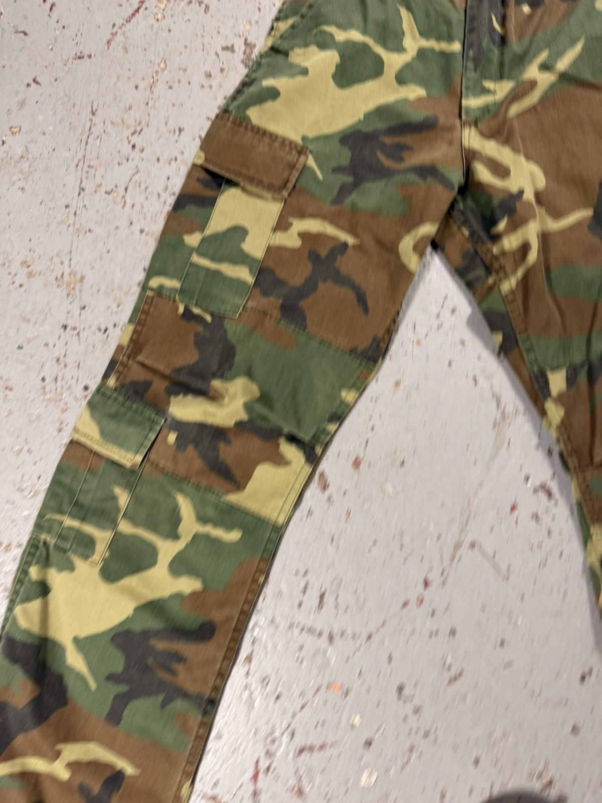 Other Vintage Dark Green USA Army Cargo Pants Size US 30 / EU 46 - 4 Thumbnail