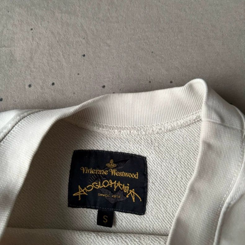 Vivienne Westwood Vivienne Westwood Cream-colored boxy hoodie Size M / US 6-8 / IT 42-44 - 4 Thumbnail