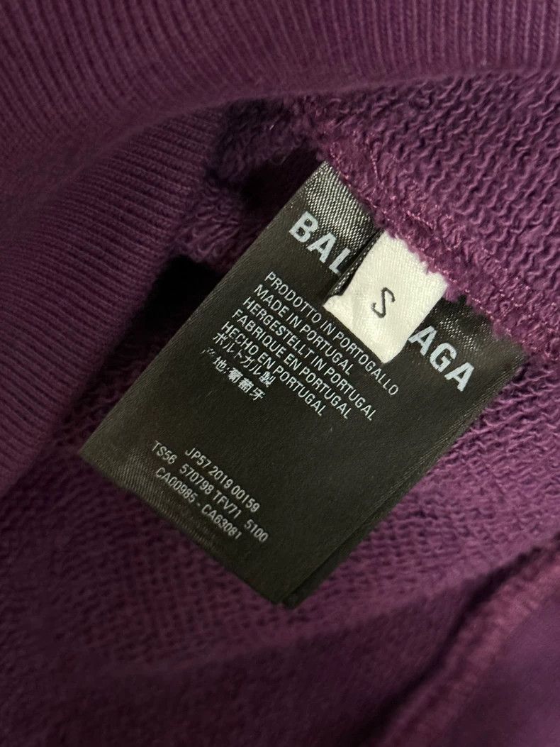 Balenciaga Balenciaga Hoodie Hoodie back monogrammed logo purple Size US S / EU 44-46 / 1 - 4 Thumbnail