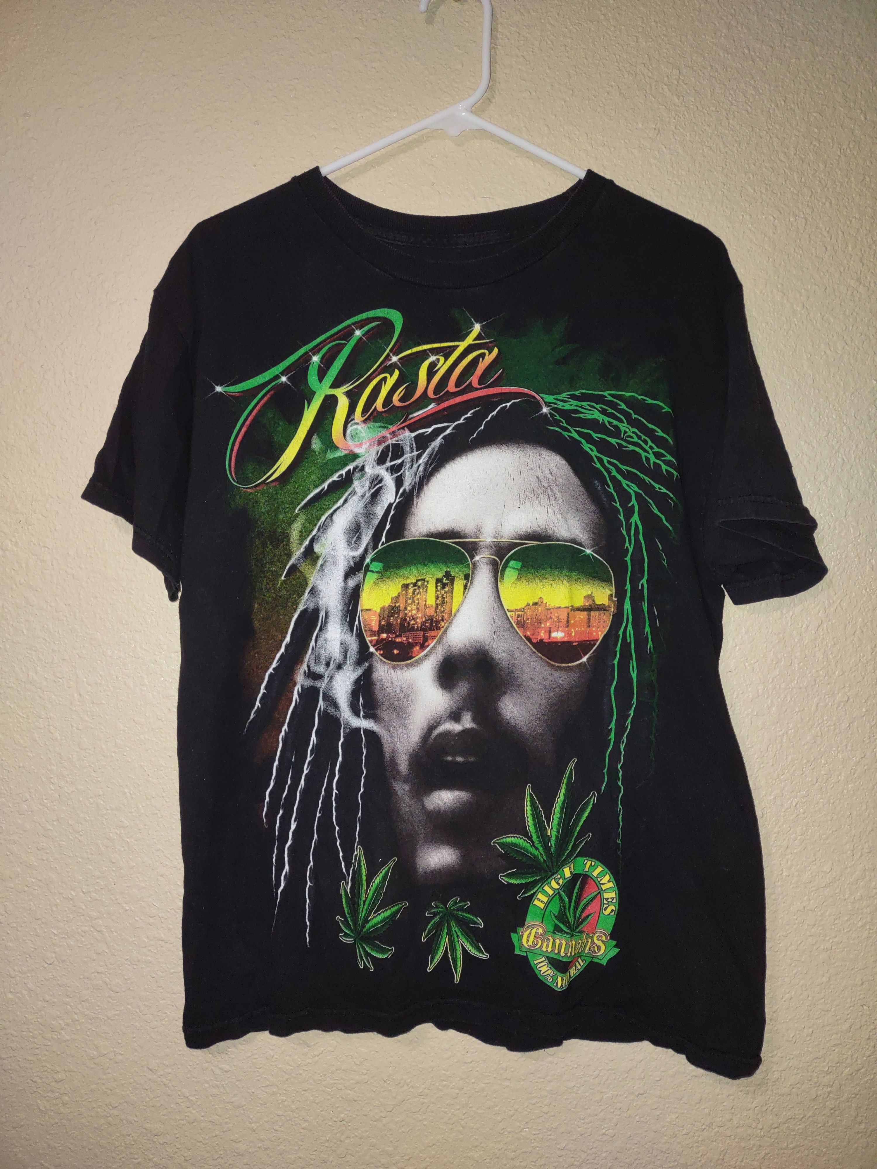 Other High Times Rasta shirt Size US M / EU 48-50 / 2 - 1 Thumbnail
