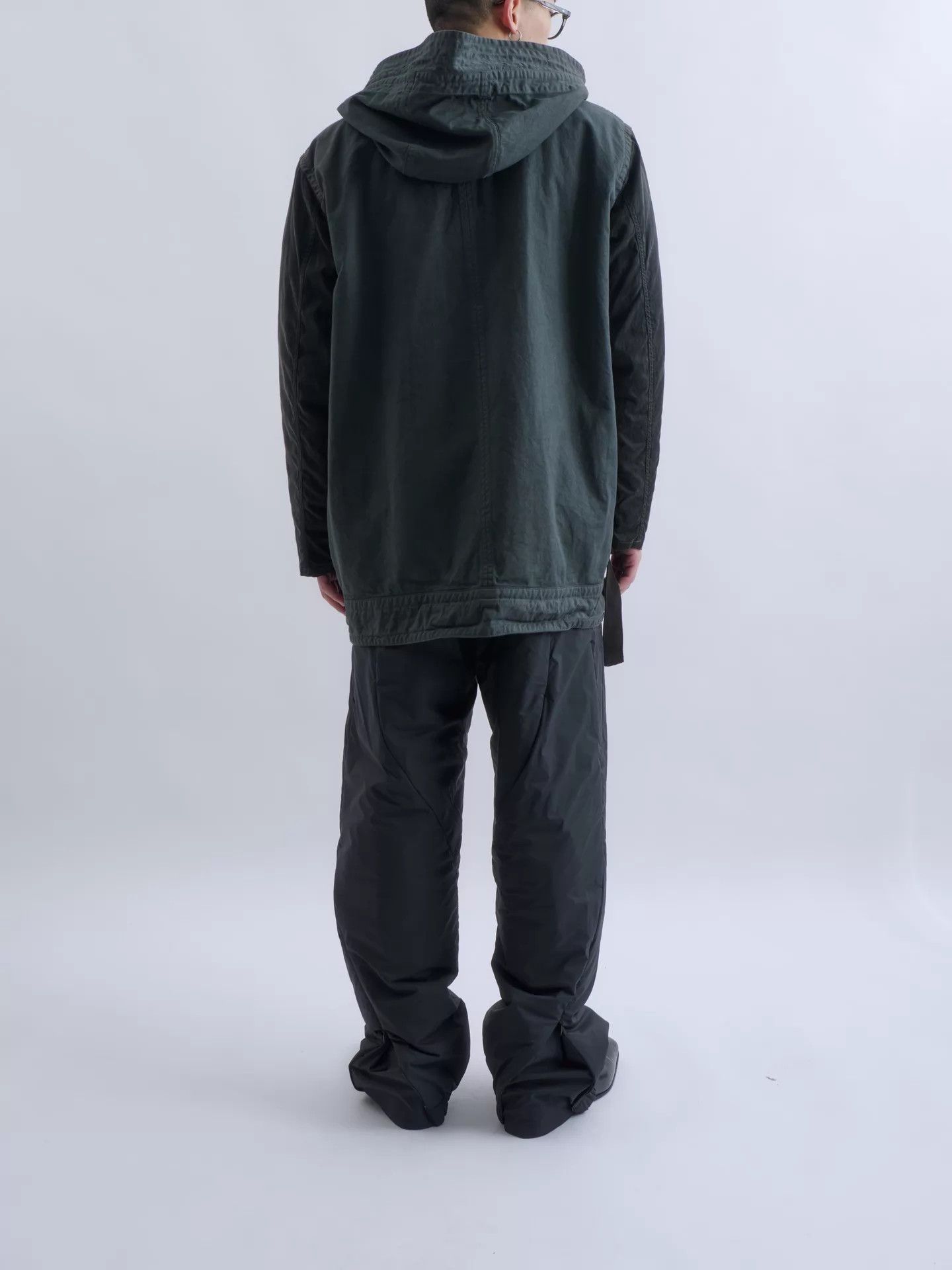 Robert Geller Robert Geller Cotton-Cupro Sleeve Hooded Padded Jacket Size US M / EU 48-50 / 2 - 4 Thumbnail