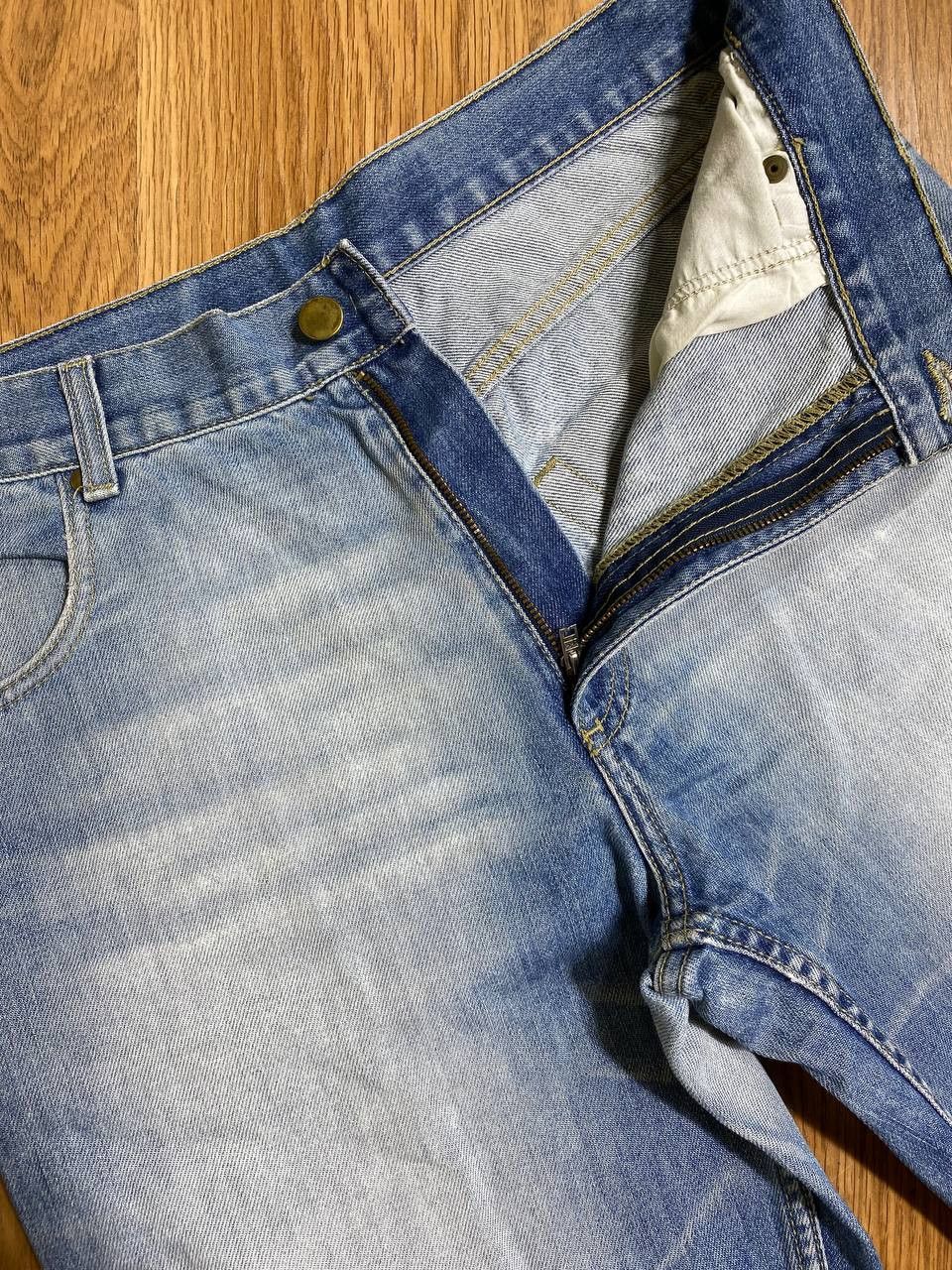 Japanese Brand × Vintage CRAZY Rivington Y2K 90s BAGGY Distressed Dirty Vintage Jeans Size US 32 / EU 48 - 3 Thumbnail