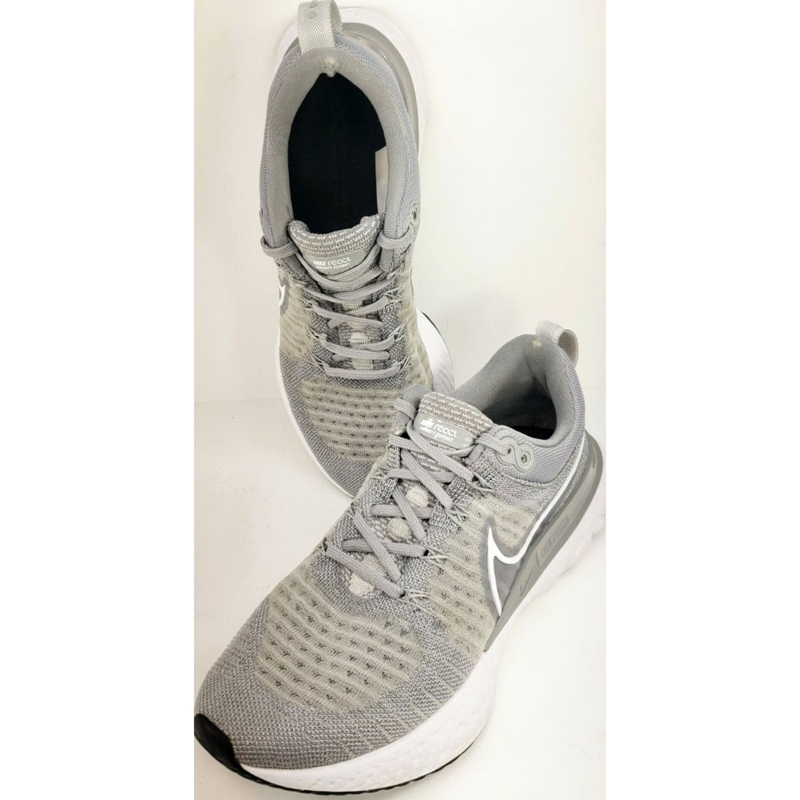 Nike Nike React Infinity Run Flyknit 2 Particle Gray 2021 Women's 8M 39EU Sneaker Size US 8 / IT 38 - 3 Thumbnail