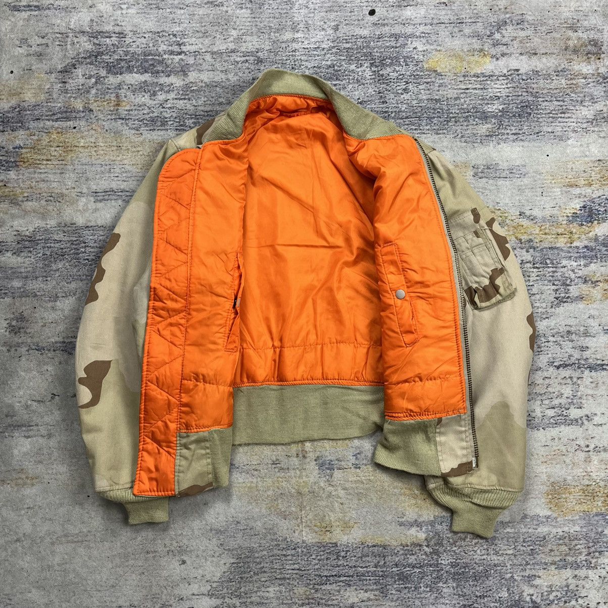 Alpha Industries vtg alpha industries desert camouflage Ma-1 bomber jacket Size US M / EU 48-50 / 2 - 6 Thumbnail