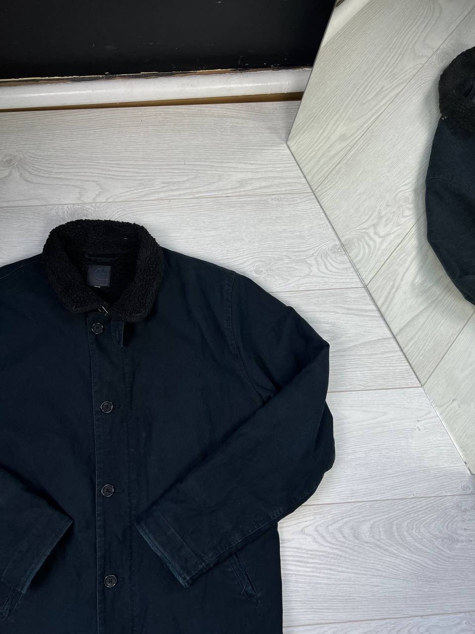 Carhartt Wip Carhartt WIP CRHT Jacket Trenchcoat Size US XL / EU 56 / 4 - 3 Thumbnail