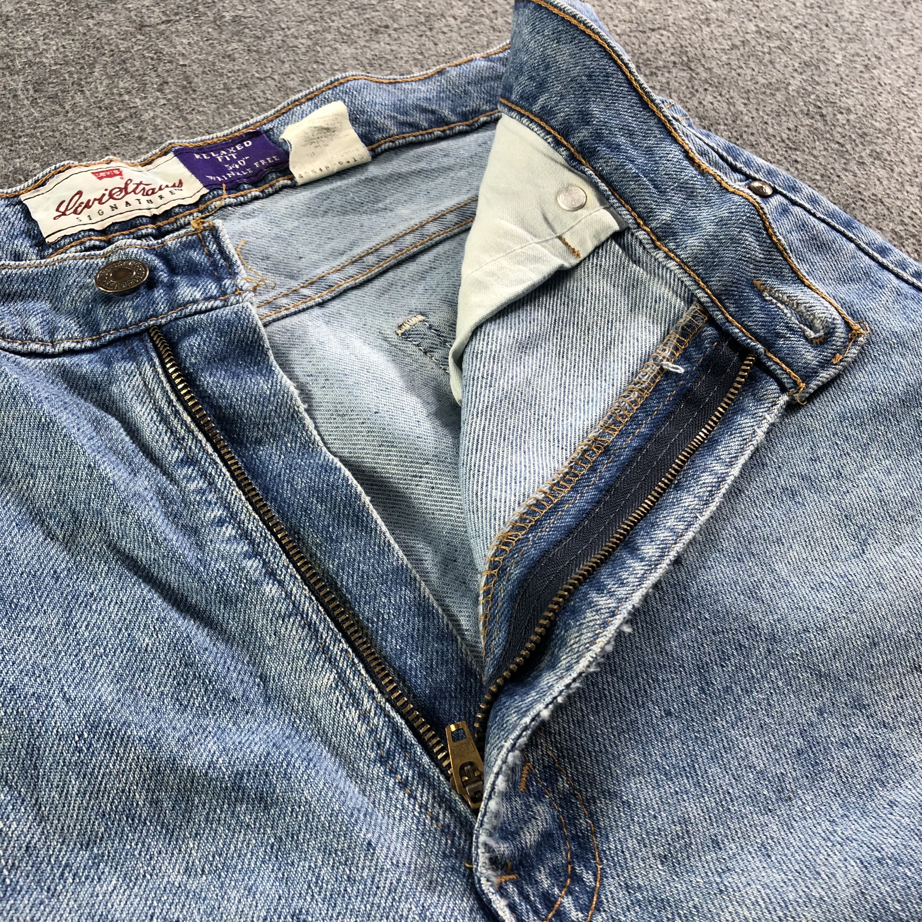 Levi's Vintage Blue Wash Levis 540 Jeans-J3434 Size US 36 / EU 52 - 7 Thumbnail