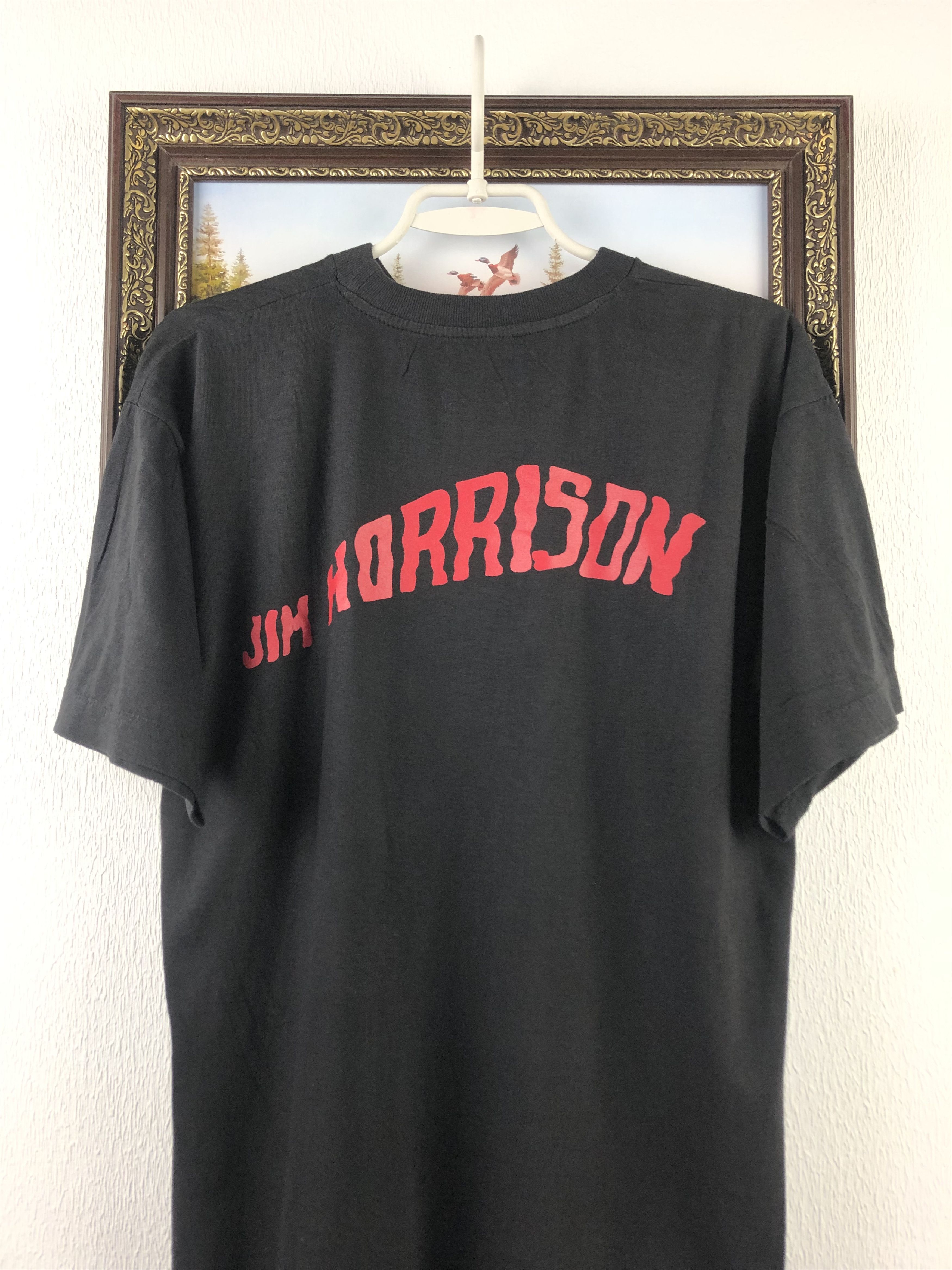Band Tees Vintage 90's The Doors Jim Morrison Band Shirt Big Logo Tee Size US M / EU 48-50 / 2 - 15 Thumbnail
