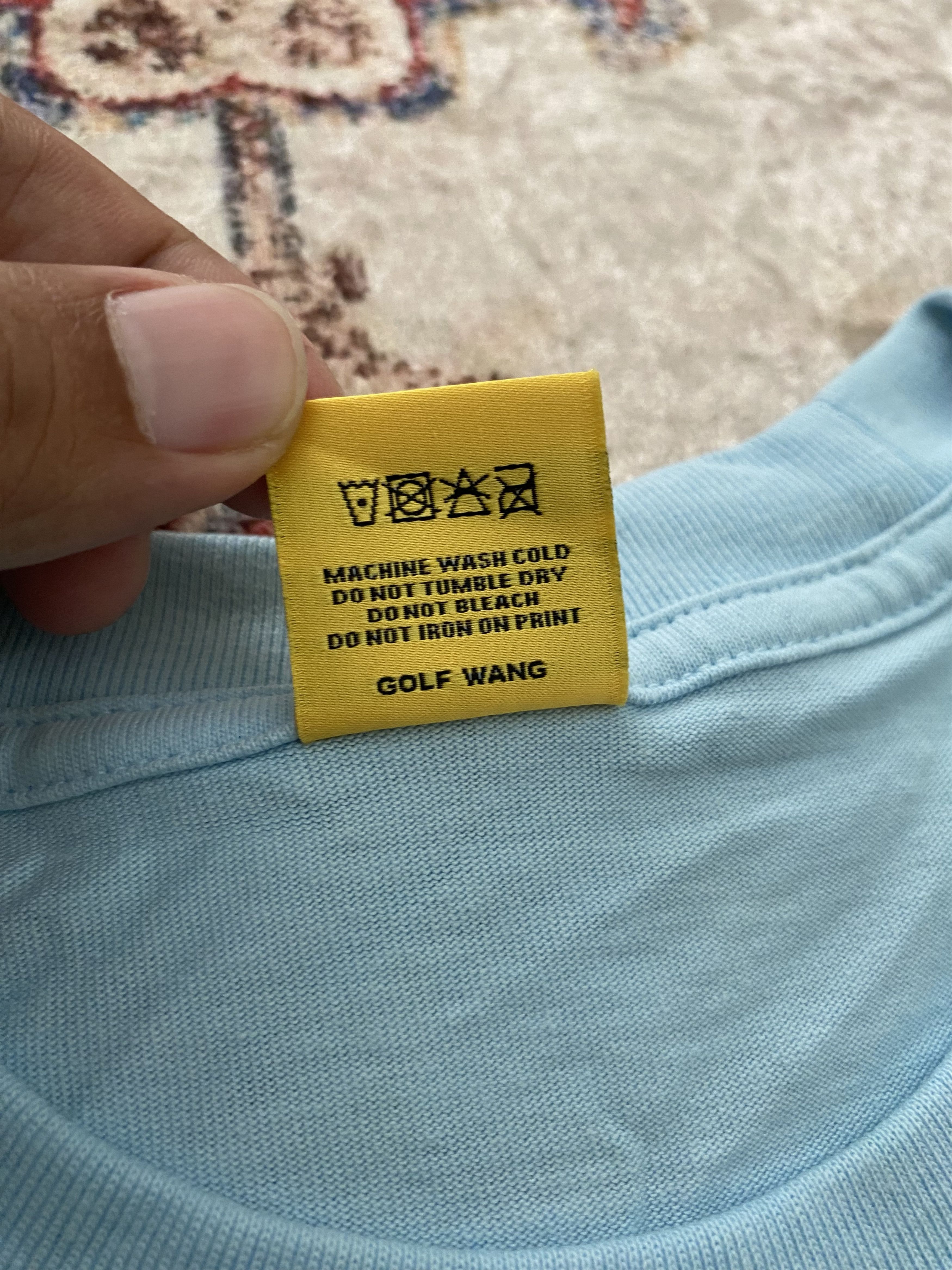 Golf Wang Golf Wang Save the Bees Tee - Baby Blue Size US L / EU 52-54 / 3 - 6 Thumbnail