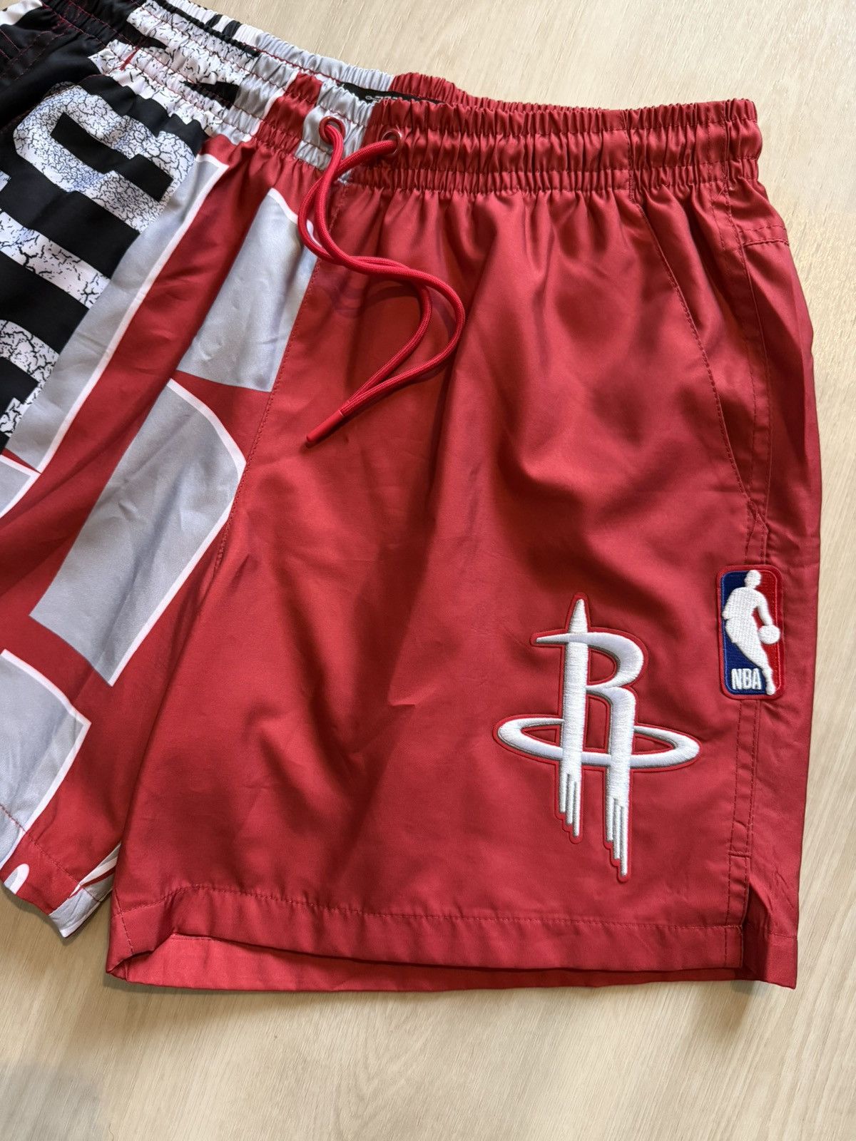 NBA Pro Standard Houston Rockets NBA Basketball Shorts Sz M Size US 32 / EU 48 - 2 Thumbnail