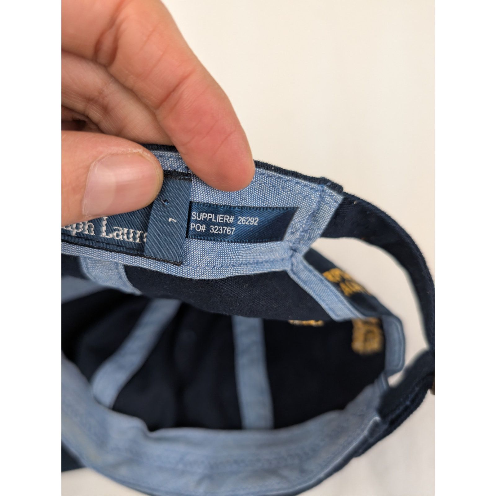 Ralph Lauren o1rshd1 CC20 Size: L / crest logo baseball cap / Hat Size ONE SIZE - 12 Thumbnail