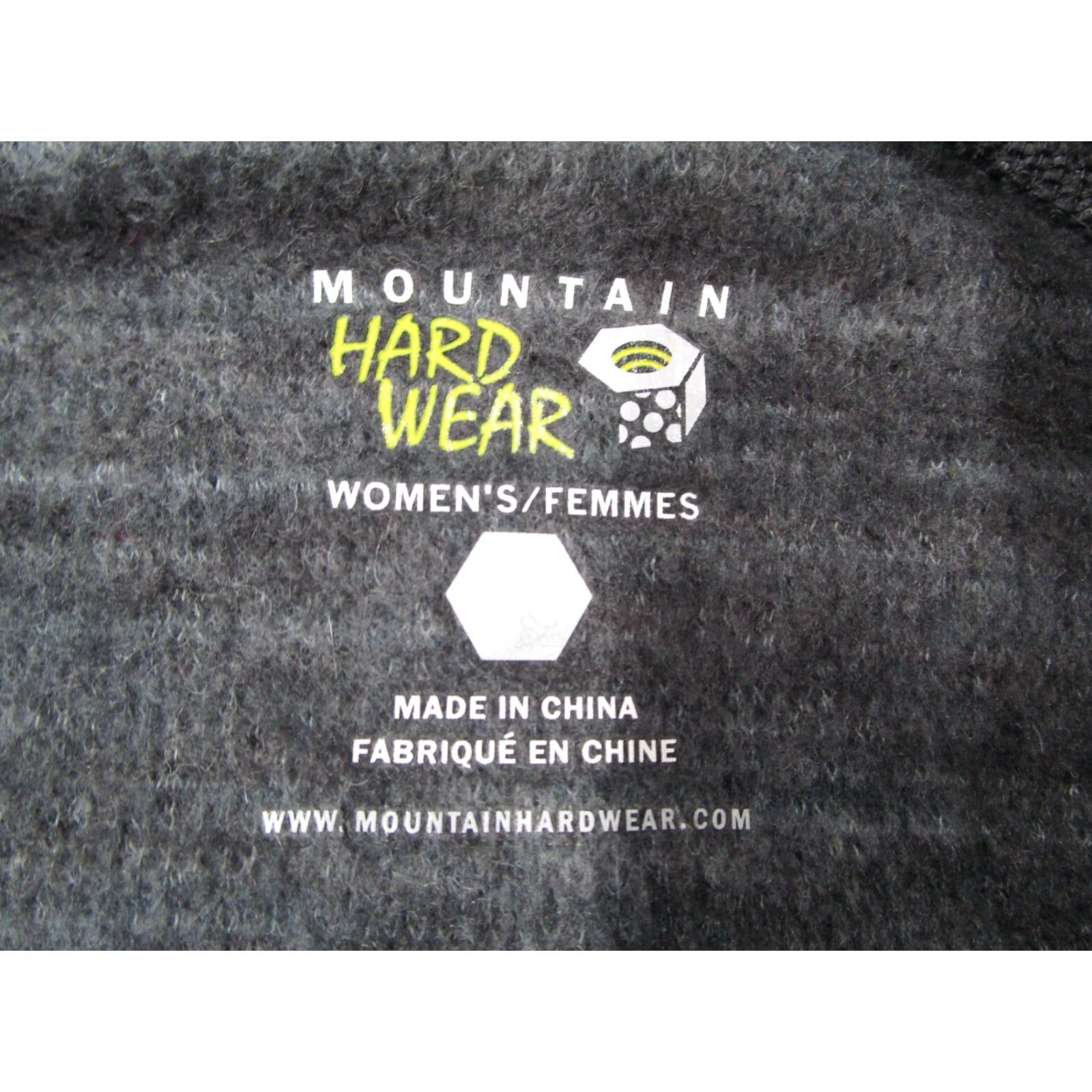 Mountain Hardwear Mountain Hardwear Jacket Womens Medium Gray Full Zip Hooded Recycled Wool Blend Size M / US 6-8 / IT 42-44 - 3 Thumbnail