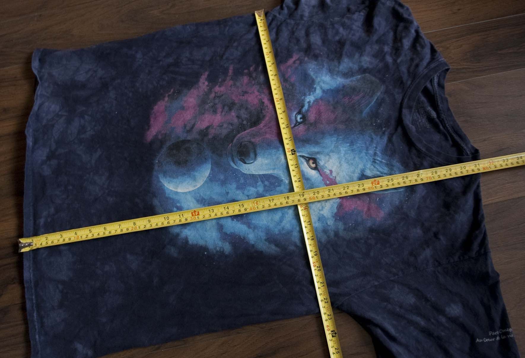 The Mountain The Mountain T Shirt Wolf Tie Dye Size XL Size US XL / EU 56 / 4 - 4 Thumbnail