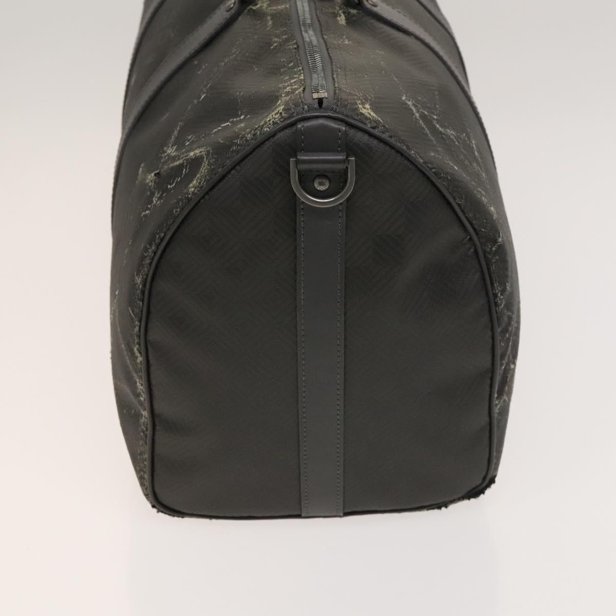 Louis Vuitton LOUIS VUITTON Damier Carbon Keepall 45 Boston Bag Black Size ONE SIZE - 3 Thumbnail