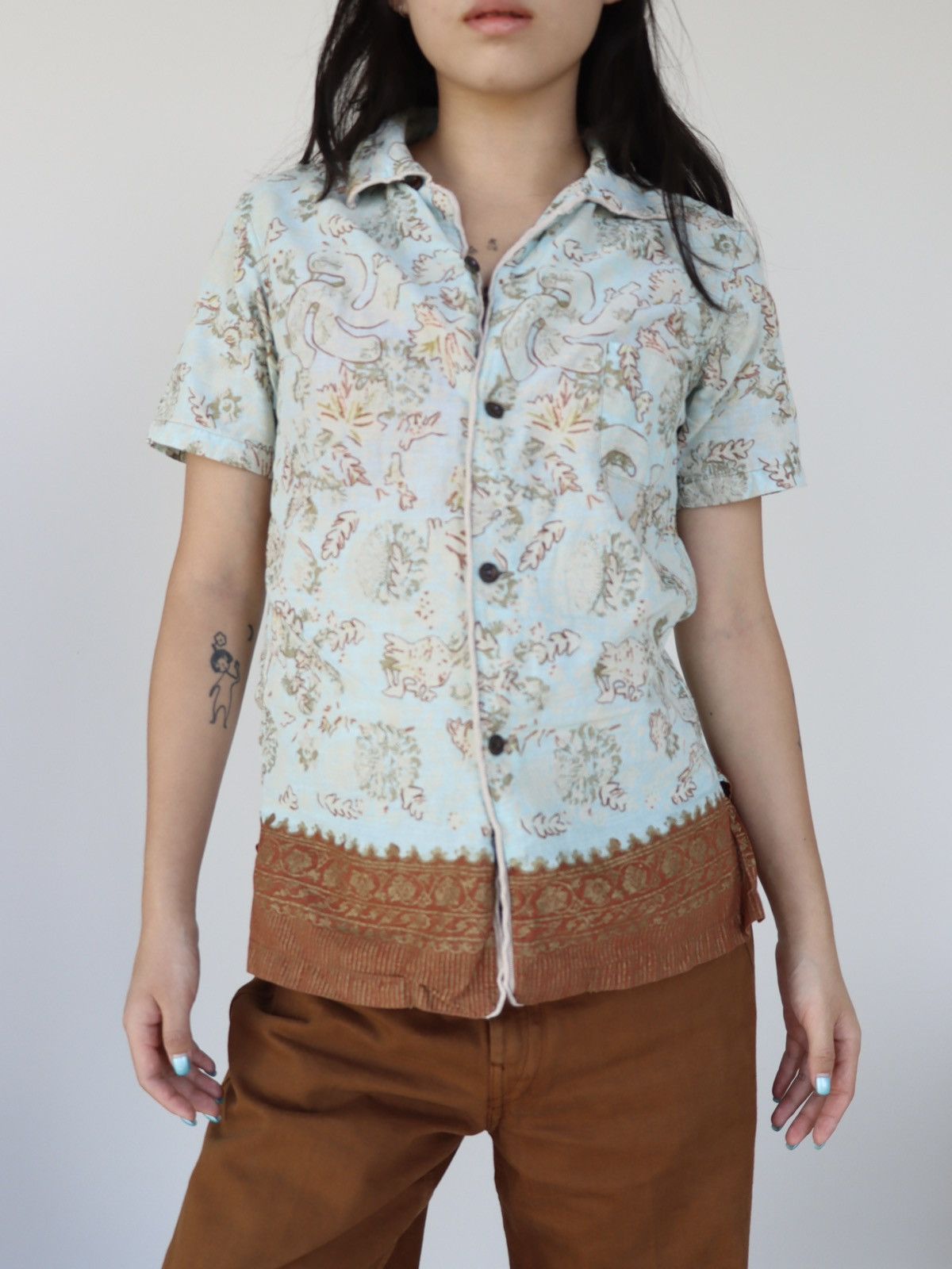 Japanese Brand × Kapital Vintage Kapital button-up Top Size XS / US 0-2 / IT 36-38 - 4 Thumbnail