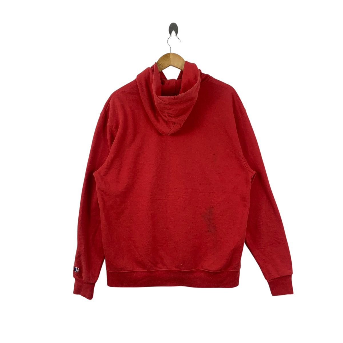 Champion Vintage CHAMPION PRODUCTS ECO Collection Red Hoodie Pullover Size US L / EU 52-54 / 3 - 6 Thumbnail
