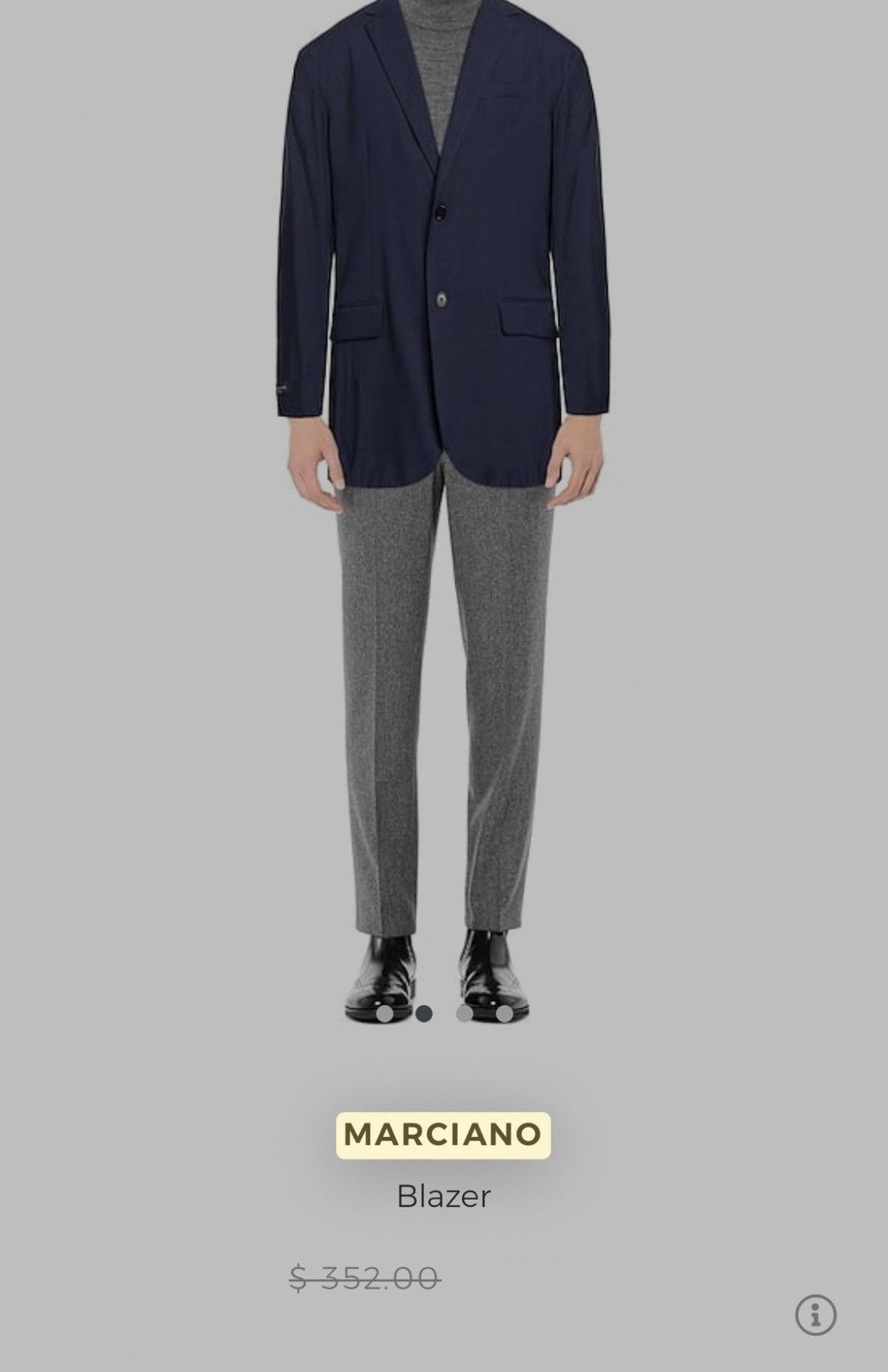 Guess $352 Guess Marciano Blazer Size 38R - 2 Thumbnail