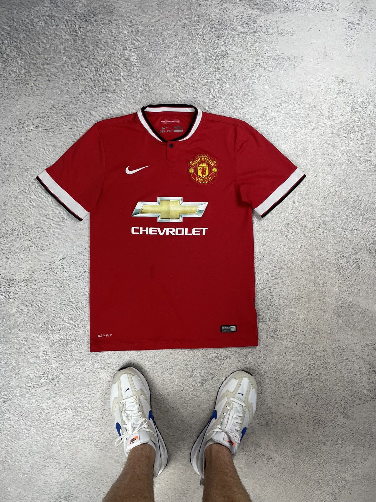 Nike Vintage Manchester United 2014/15 Nike Jersey blokcore Size US S / EU 44-46 / 1 - 1 Thumbnail