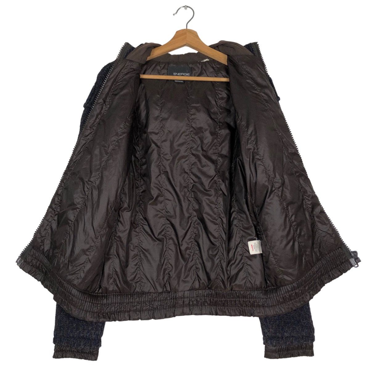 If Six Was Nine 🔥Punk Biker Jacket Corduroy Energie Sixty Zipper Size US M / EU 48-50 / 2 - 15 Thumbnail