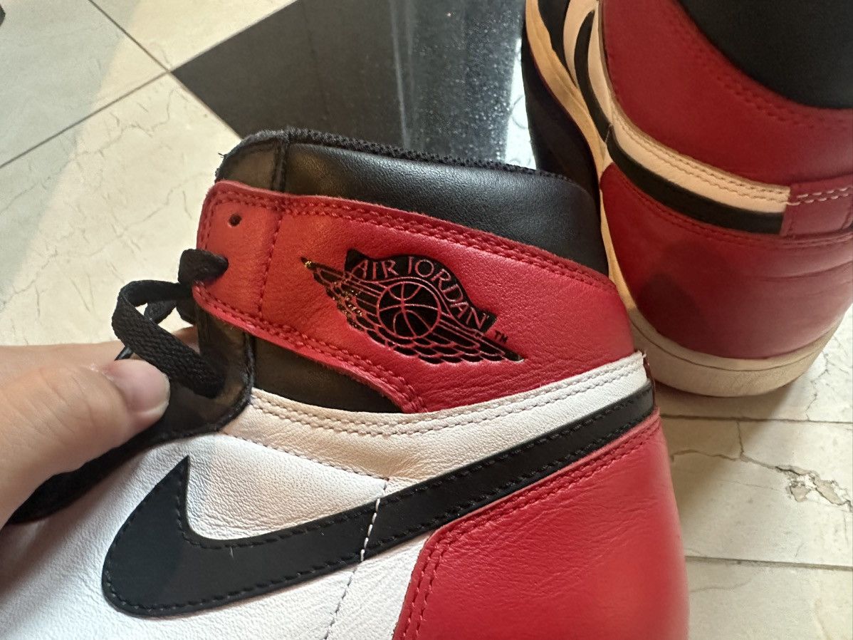 Jordan Brand Jordan 1 Retro 2016 Black Toe Size US 11.5 / EU 44-45 - 7 Thumbnail