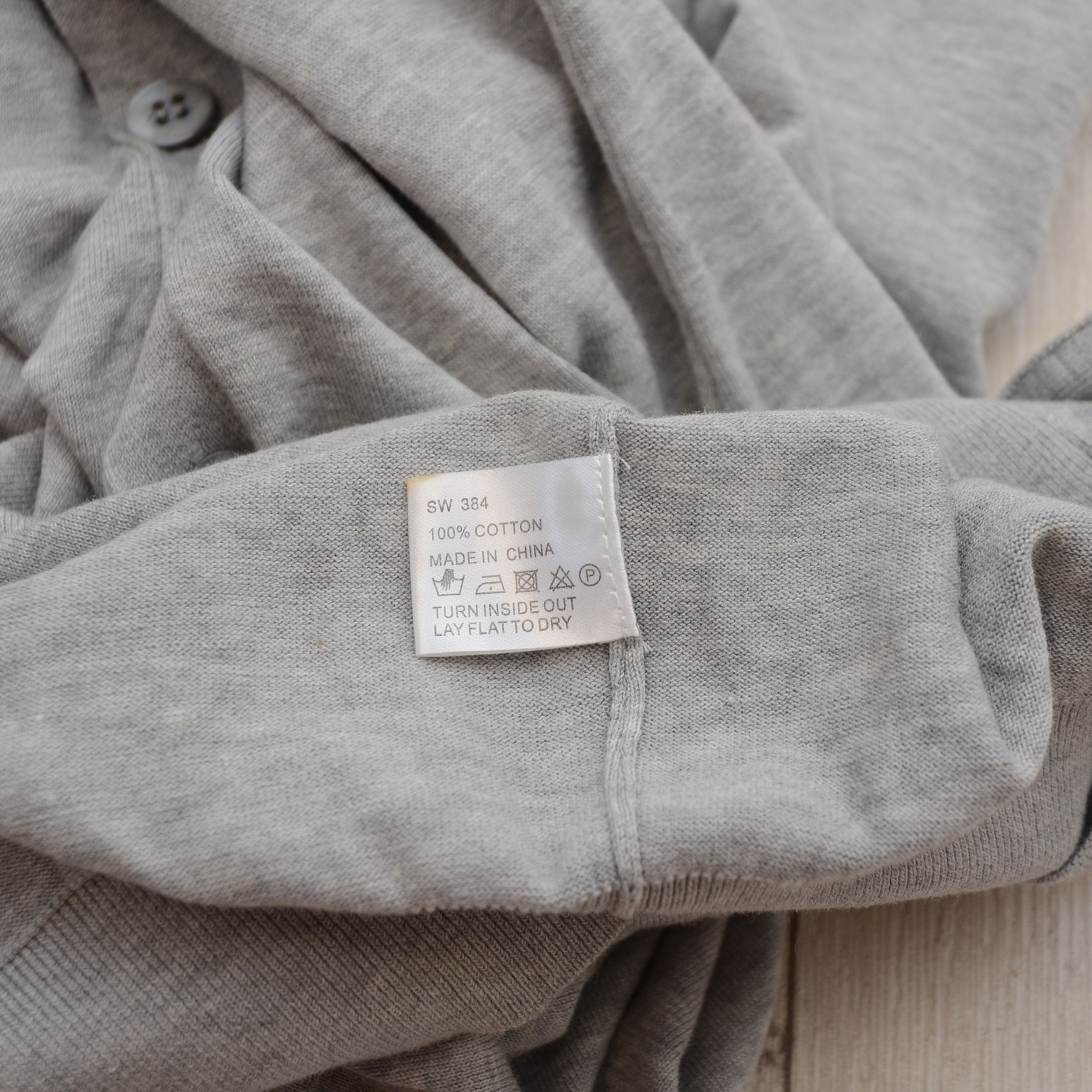 Suitsupply SUITSUPPLY Men's Cardigan Gray Size L Old Money Style Size US L / EU 52-54 / 3 - 7 Thumbnail