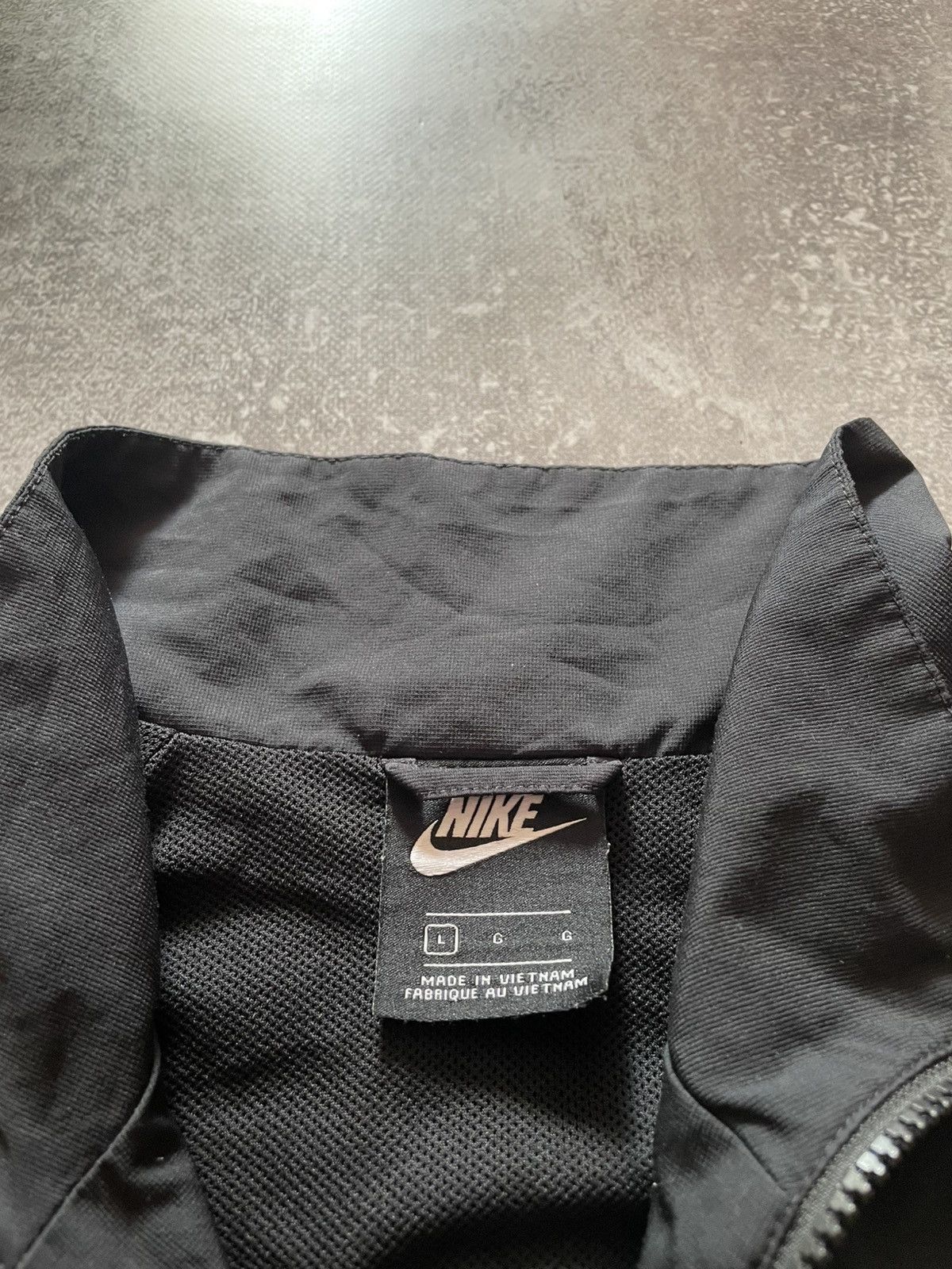 Nike × Vintage Vintage Nike Track Jacket Drill Size L Size US L / EU 52-54 / 3 - 7 Thumbnail