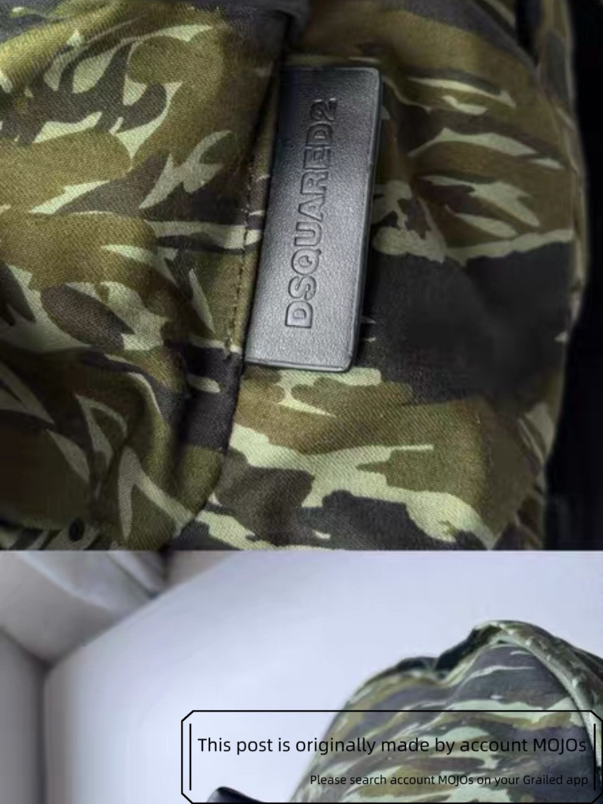 Dsquared2 Dsquared2 Camo ICON Backpack mojos1208 Size ONE SIZE - 7 Thumbnail