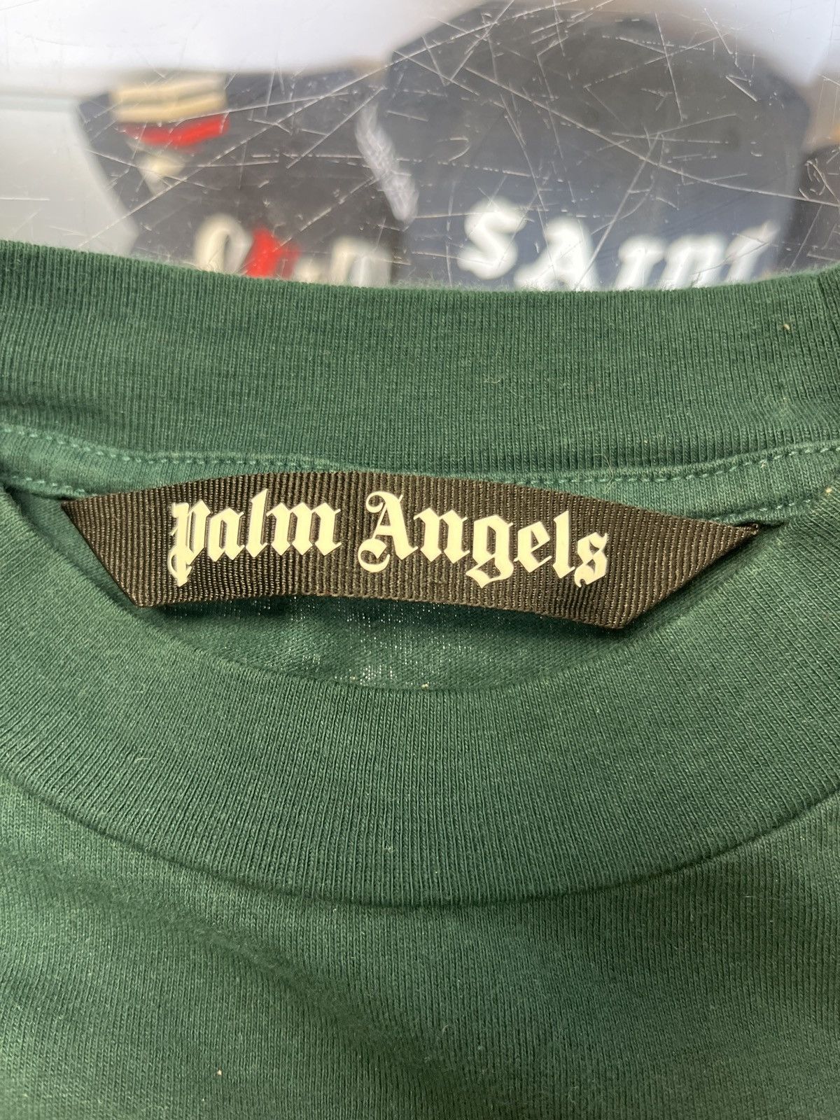 Palm Angels Palm Angels Green T-shirt Size US XS / EU 42 / 0 - 3 Thumbnail