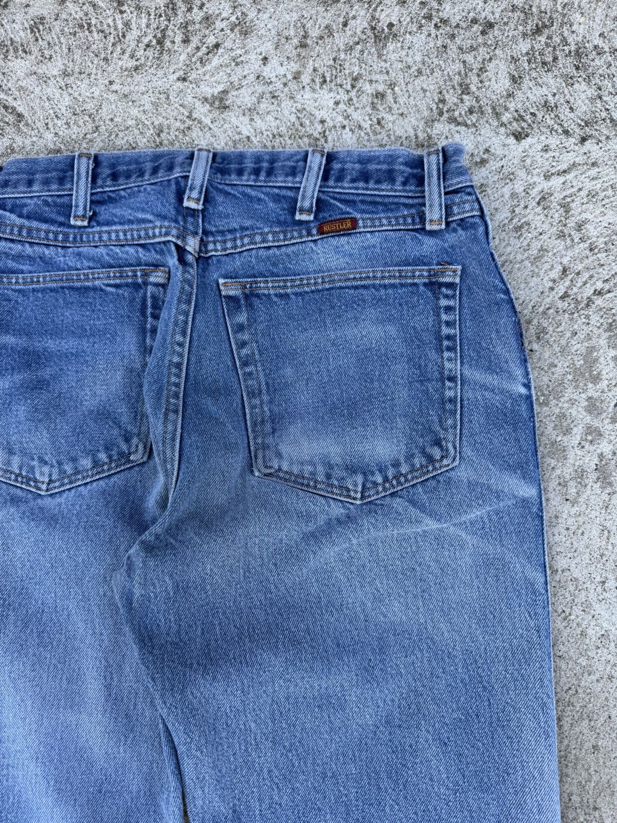 Rustler × Vintage Vintage 00’s Rustler Wash Jeans Size US 30 / EU 46 - 8 Thumbnail