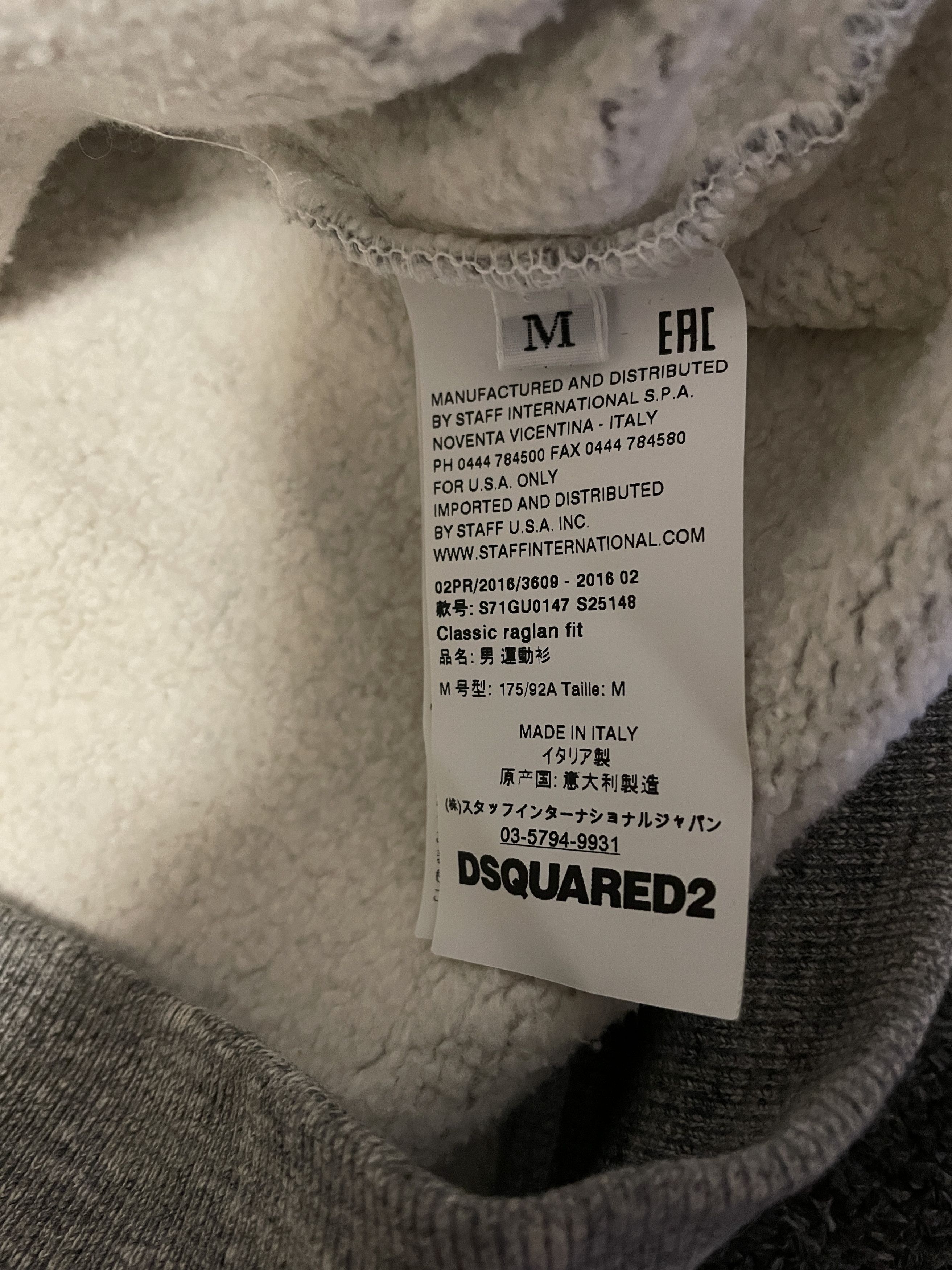 Dsquared2 Dsquared2 men's tokyo Sweaters/Knitwear size M Size US M / EU 48-50 / 2 - 8 Thumbnail