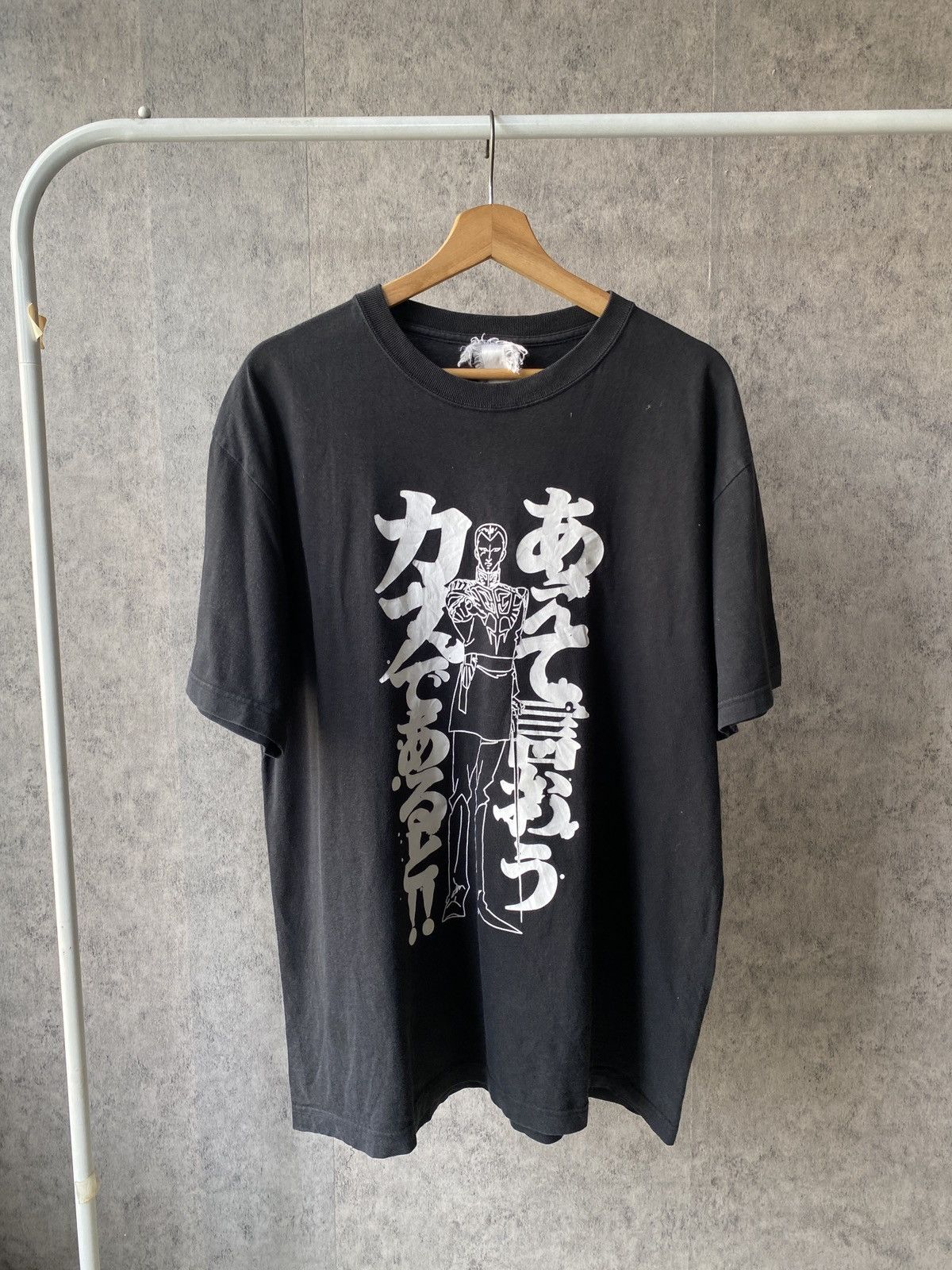 Anime Vintage Y2K Cospa Gundam Anime Japan Black Faded Tee Size US L / EU 52-54 / 3 - 1 Thumbnail