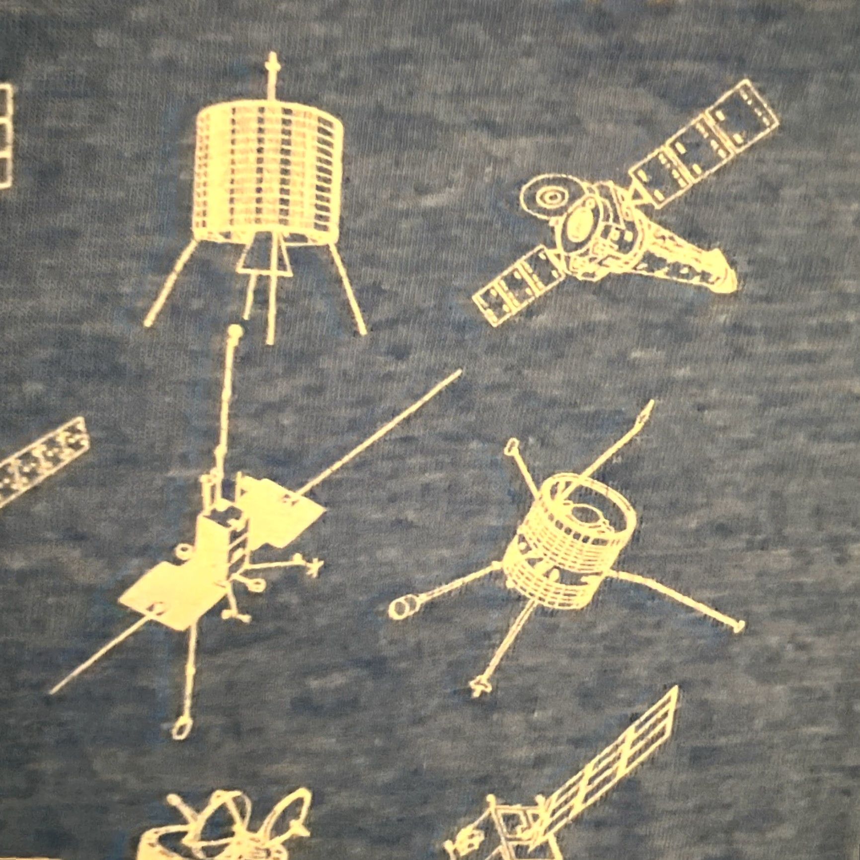 Vintage Northrop Grumman NG Space Systems Manufacturer Shirt XS Blue Space Size US XS / EU 42 / 0 - 4 Thumbnail